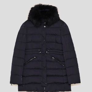 Zara puffer coat